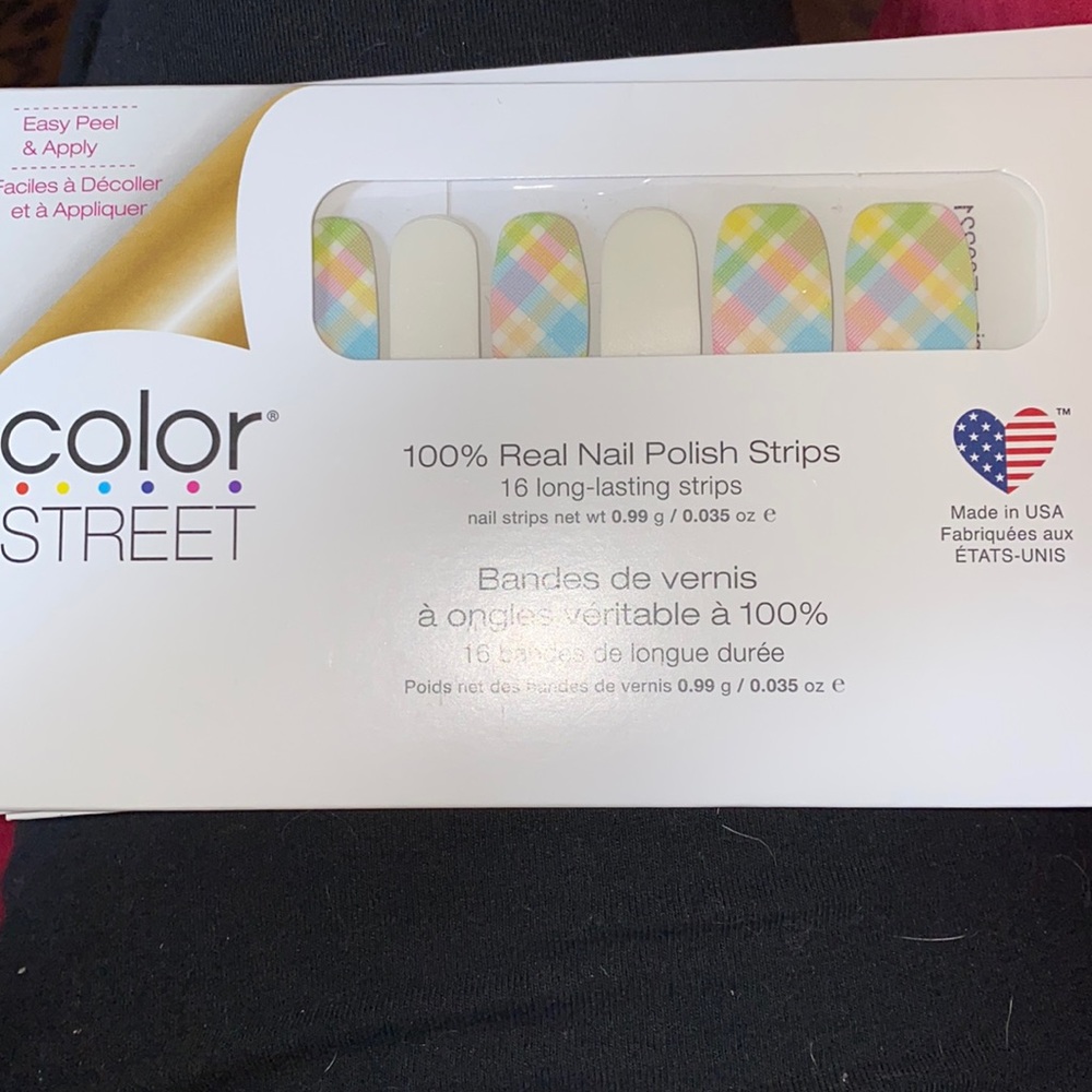 Colorstreet nail strips with designs